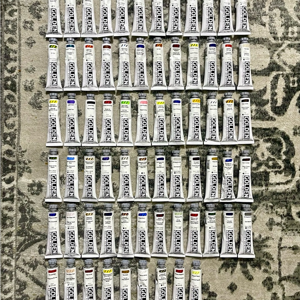 Golden Artist Colors: Multicolor Acrylic Paint Bundle - Kahlo